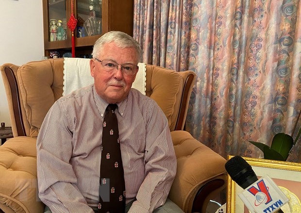 Giáo sư Carl Thayer thuộc trường Đại học New South Wales (Australia). Ảnh: TTXVN