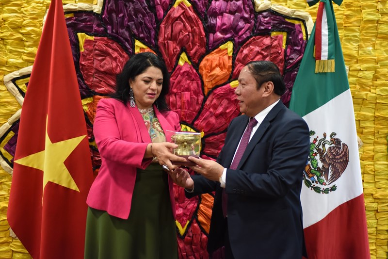 Việt Nam - Mexico tăng cường hợp tác trên lĩnh vực văn hoá nghệ thuật