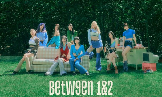 Mini album "BETWEEN 1&2" giúp Twice lập thêm thành tích tại bảng xếp hạng Billboard. Ảnh: Twitter