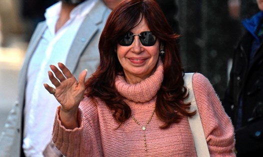 Phó Tổng thống Argentina Cristina Fernandez de Kirchner. Ảnh: AFP