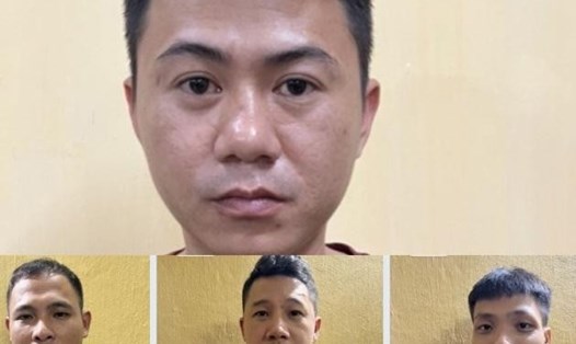 Nhóm 4 đối tượng mua bán người dưới 16 tuổi vừa bị Công an tỉnh Tuyên Quang bắt giữ.