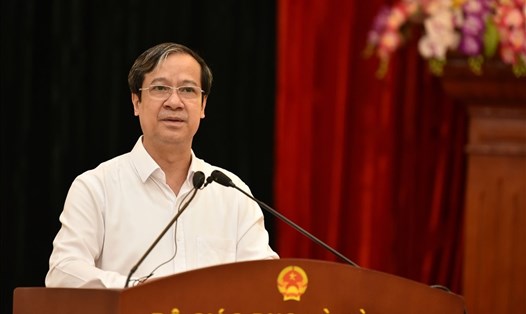 Bộ trưởng Nguyễn Kim Sơn. Ảnh: Thế Đại.