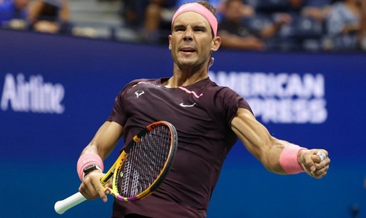 Rafael Nadal tiếp tục cải thiện trận đấu của mình để ghi tên vào vòng 4 US Open 2022. Ảnh: ATP