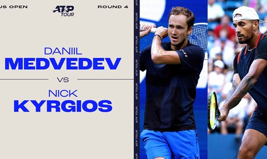 Daniile Medvedev thắng tại Australian Open, nhưng Nick Kyrgios đã trả nợ thành công tại Montreal. Ảnh: ATP