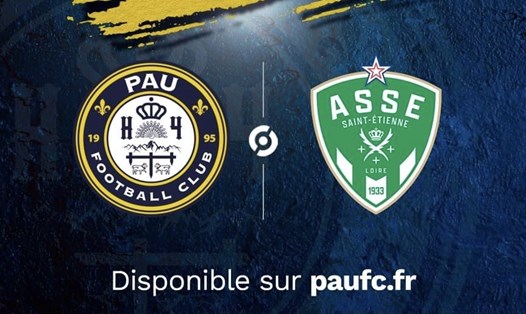 Pau FC gặp Saint Etienne tại vòng 7 Ligue 2. Ảnh: Pau FC