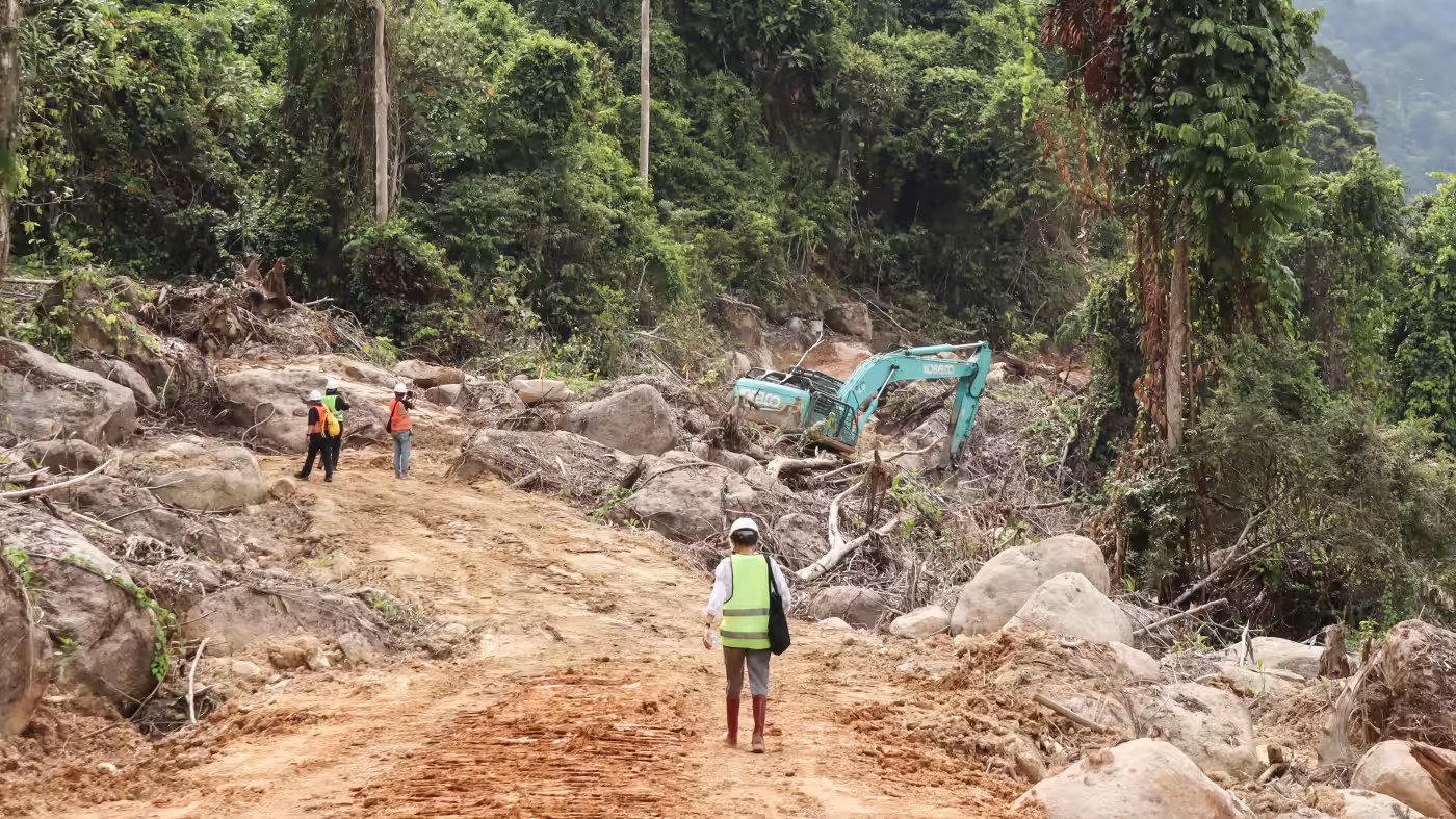 Trung Quốc bắt đầu xây nhà máy thủy điện lớn nhất Đông Nam Á ở Indonesia. Ảnh: Nikkei