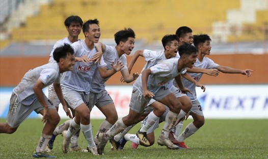 U17 Sài Gòn vào bán kết U17 Quốc gia 2022. Ảnh: VFF