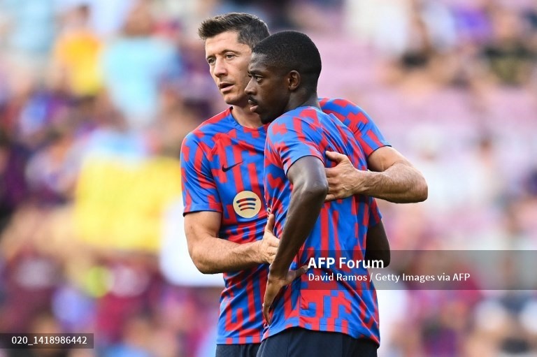 Nhiệm vụ của Lewandowski tại Barcelona: "Mở khóa" Dembele