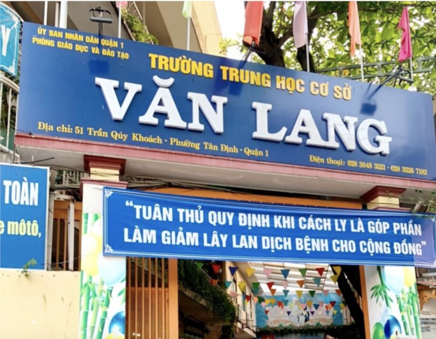 Một trường THCS ở TPHCM không có ban giám hiệu