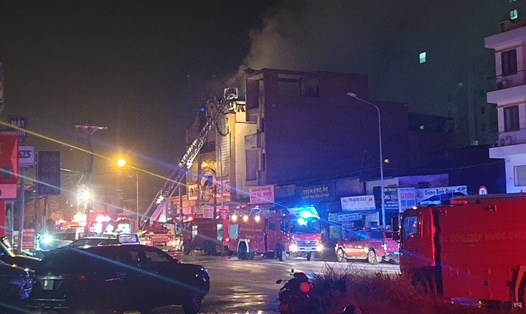 Vụ cháy quán karaoke đã tìm thấy 32 người tử vong. Ảnh: Đình Trọng