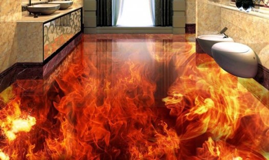 Vì sao nhiều nạn nhân thường chạy vào nhà vệ sinh khi gặp hỏa hoạn? Ảnh: AFP