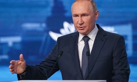Tổng thống Nga Vladimir Putin cảnh báo về mùa đông giá lạnh ở EU. Ảnh: Kremlin