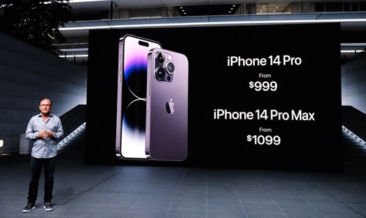 Giá iPhone 14 năm nay có giá từ 24 triệu - 50 triệu đồng. Ảnh: Apple.
