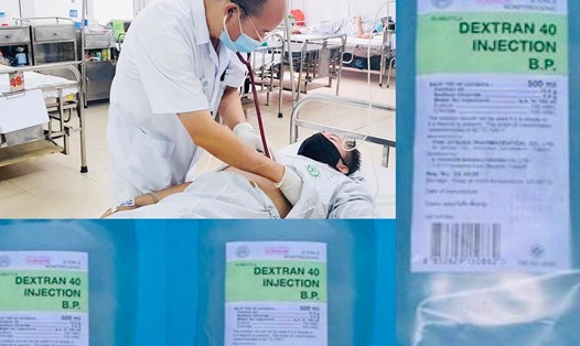 Nhiều cơ sở y tế thiếu dịch truyền cao phân tử trong điều trị sốc trên bệnh nhân sốt xuất huyết Dengue nặng. Ảnh đồ họa: Hương Giang