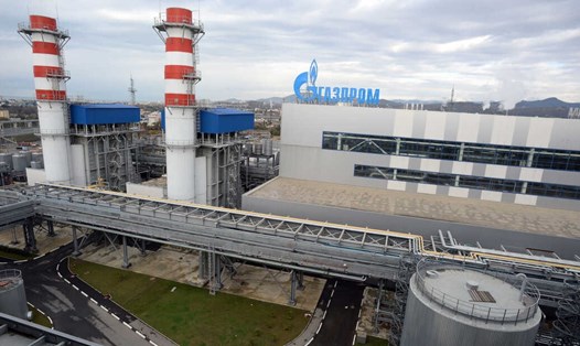 Tập đoàn dầu khí Nga Gazprom. Ảnh: AFP