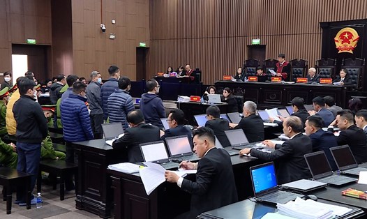 Ngày 4.1 tới đây, TAND Hà Nội sẽ ra phán quyết với 36 bị cáo trong vụ AIC thông thầu. Ảnh: Hà Hùng