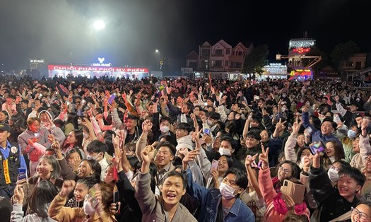 Festival Hoa Đà Lạt thu hút hơn 1,5 triệu du khách du lịch. Ảnh Ga Mây