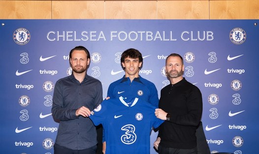 Chelsea công bố bản hợp đồng Felix. Ảnh: AFP