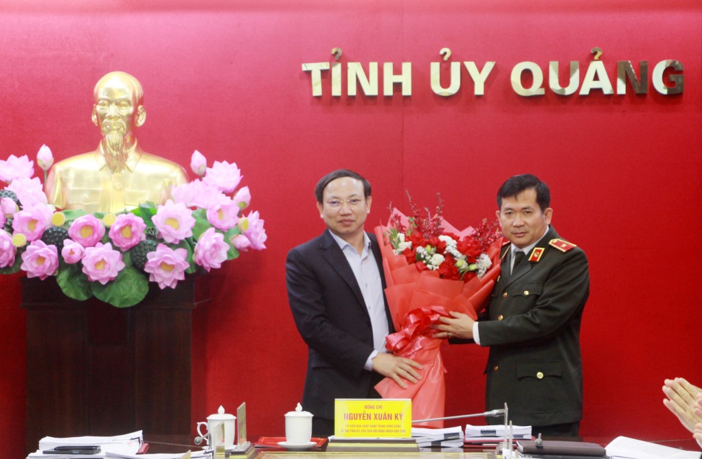Thiếu tướng Đinh Văn Nơi được chỉ định tham gia Ban Chấp hành, Ban Thường vụ Tỉnh ủy Quảng Ninh