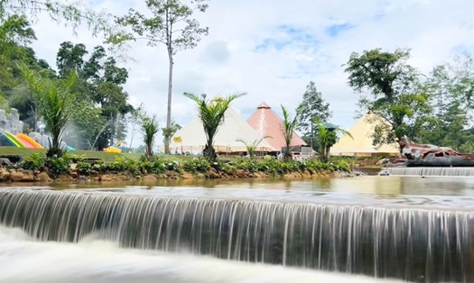 Các khu du lịch ở tỉnh Đắk Nông sẵn sàng đón khách du lịch. Ảnh: Phan Tuấn