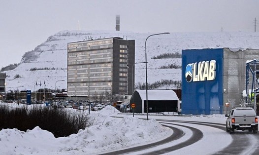 Công ty khai thác quặng sắt LKAB của Thụy Điển phát hiện mỏ đất hiếm lớn nhất Châu Âu. Ảnh: LKAB
