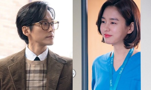 Nam Goong Min, Ahn Eun Jin nên duyên màn ảnh. Ảnh: Nhà sản xuất SBS, tvN.