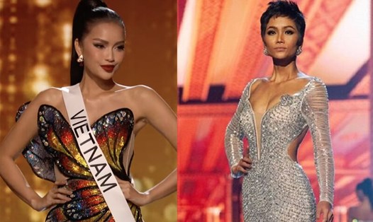 H'Hen Niê kỳ vọng Ngọc Châu phá kỷ lục của mình ở chung kết Miss Universe. Ảnh: MU Vietnam.