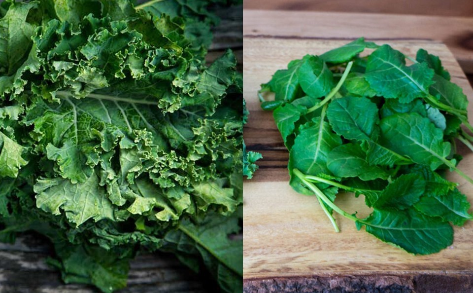Rau xanh tốt cho bệnh nhân đường huyết cao. Ảnh đồ họa: Vy Vy