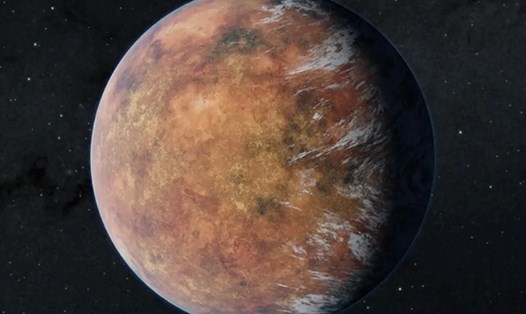 Hình ảnh mô tả ngoại hành tinh có tính chất giống Trái đất, mới được NASA phát hiện. Ảnh: NASA