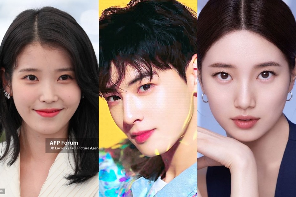 Cha Eun Woo IU Suzy n l c tho t m c b nh hoa di ng