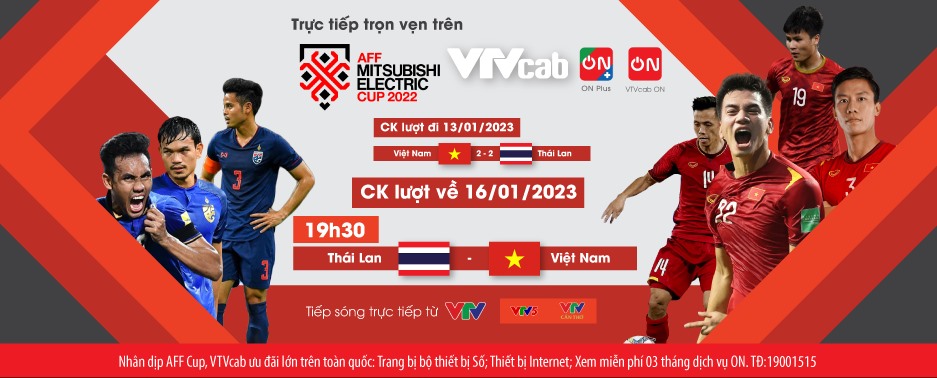 Xem chung kết lượt về AFF Cup 2022 trên kênh nào?