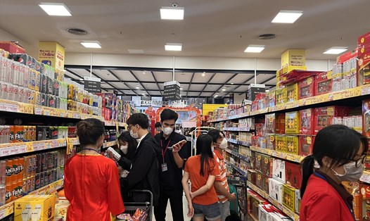 Nhiều siêu thị tại TPHCM đã điều chỉnh giờ mở cửa trong dịp Tết Nguyên đán 2023. Ảnh: Thanh Chân