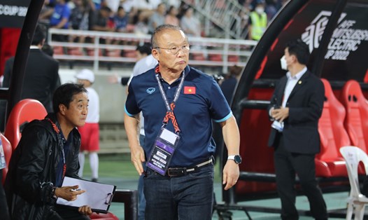 Huấn luyện viên Park Hang-seo đã kết thúc công việc của mình với bóng đá Việt Nam. Ảnh: Thanh Vũ