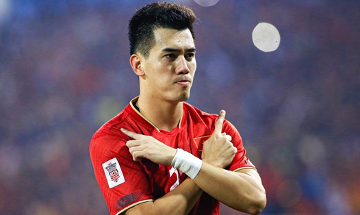 Tiến Linh là điểm sáng của tuyển Việt Nam tại AFF Cup 2022. Ảnh: Minh Dân