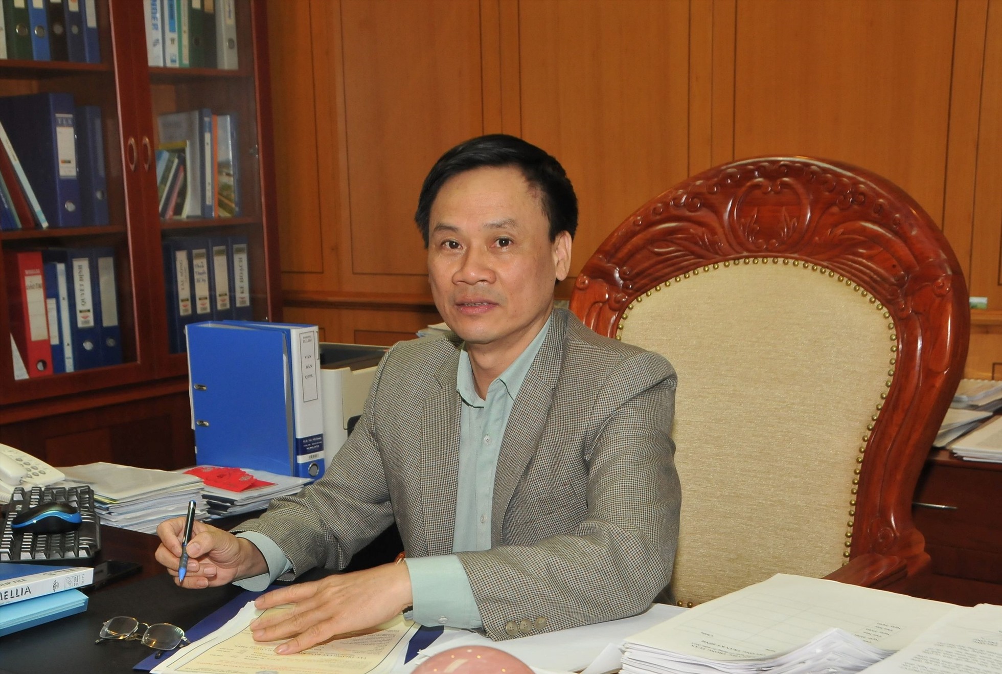 Ông Trần Kỳ Hình, cựu Cục trưởng Đăng kiểm Việt Nam. Ảnh: Bảo Hân