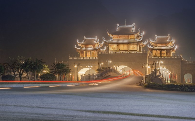 Phố cổ Tam Chúc sẽ chính thức khai trường vào mùng 4 Tết. Ảnh: Ban tổ chức