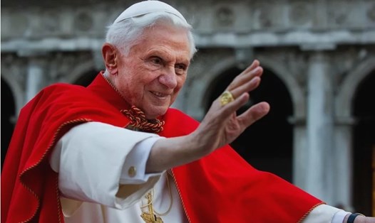 Cựu Giáo hoàng Benedict. Ảnh: AFP