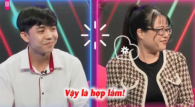 Cặp đôi tại "Bạn muốn hẹn hò". Ảnh: Nhà sản xuất.