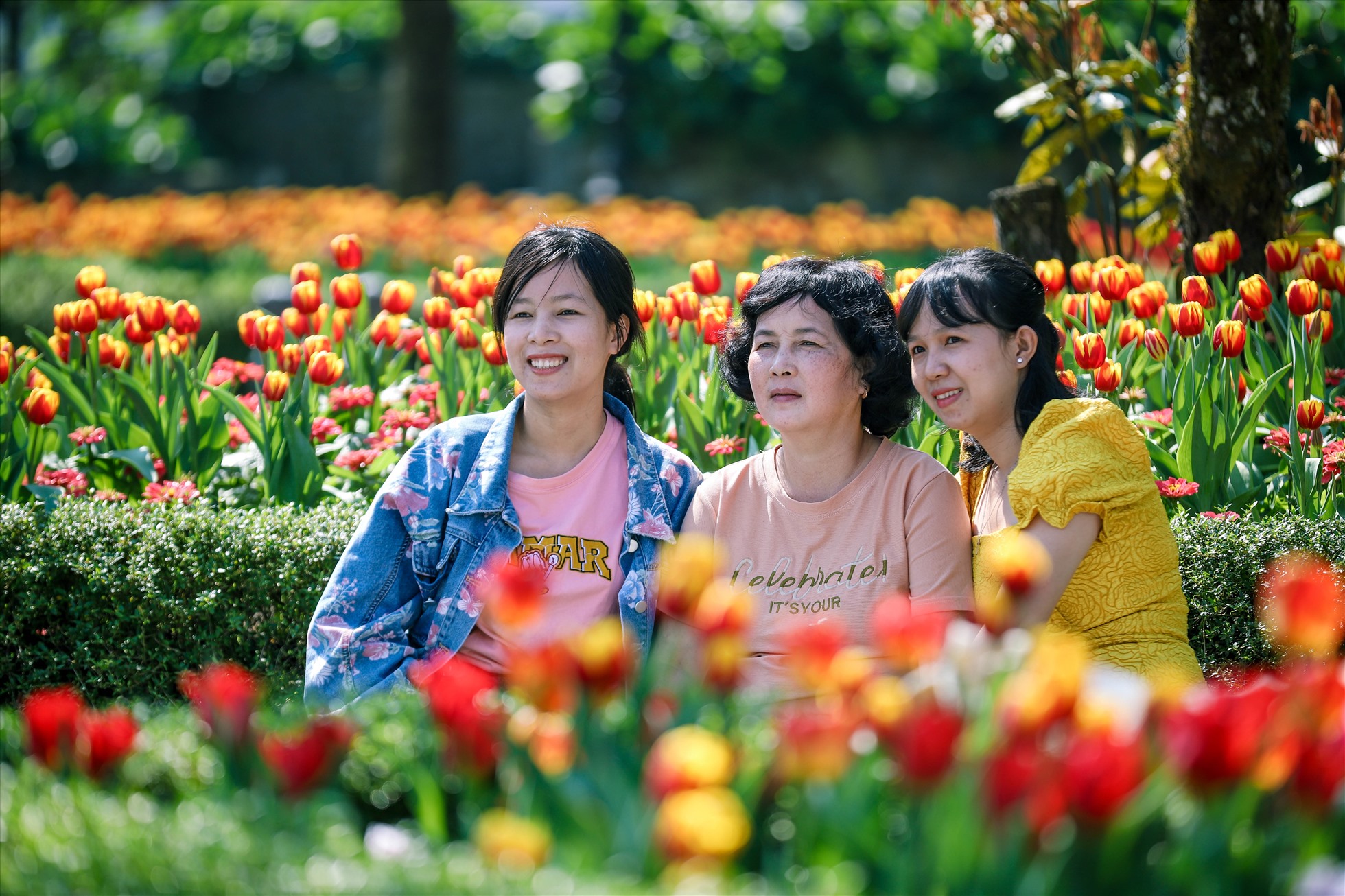 “Thiên đường hoa” Sun World Ba Na Hills sẽ mang đến cho du khách nhiều trải nghiệm khó quên vào dịp Tết Nguyên đán. Ảnh: Hà