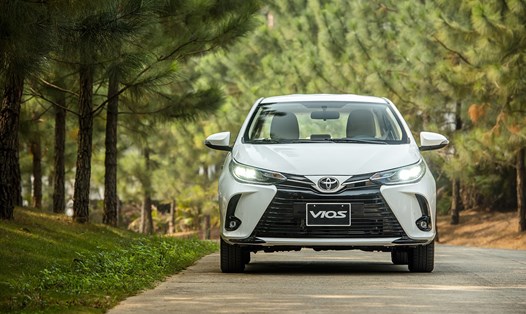 Toyota Vios quay trở lại vị trí số một Việt Nam về doanh số ôtô với 23.259 xe được bán ra trong năm 2022. Ảnh: Toyota Việt Nam