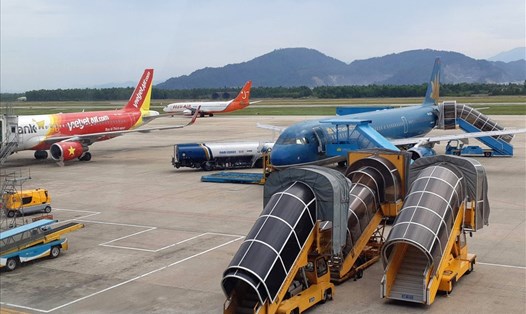 Cổ phiếu của Vietnam Airlines đối mặt nguy cơ huỷ niêm yết. Ảnh: Nguyễn Văn