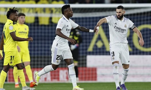 Real Madrid vừa có chiến thắng khá vất vả trước Villarreal. Ảnh: AFP