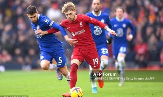 Liverpool chia điểm Chelsea. Ảnh: AFP