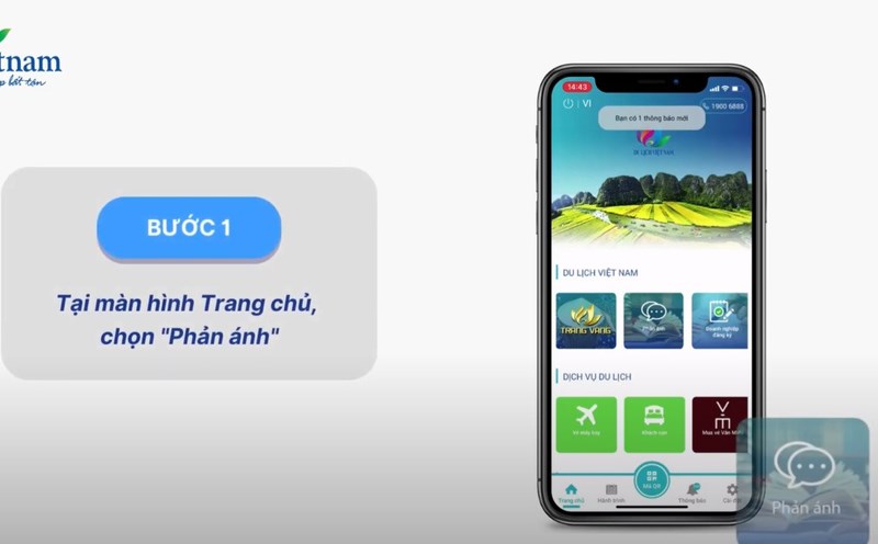 Tổng cục Du lịch ra mắt ứng dụng “Du lịch Việt Nam - Vietnam Travel”. Ảnh: Ban tổ chức