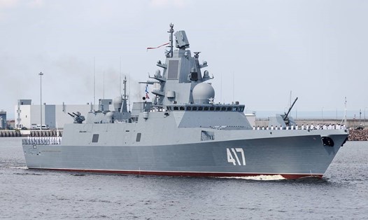 Tàu Admiral Gorshkov. Ảnh: Bộ Quốc phòng Nga