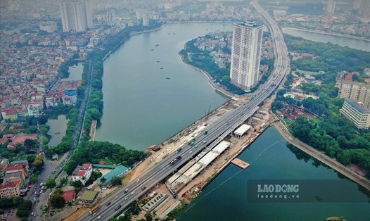 Theo lãnh đạo TP.Hà Nội, 2 thành phố trực thuộc thủ đô phải là cực tăng trưởng mới của thành phố. Ảnh: Tô Thế