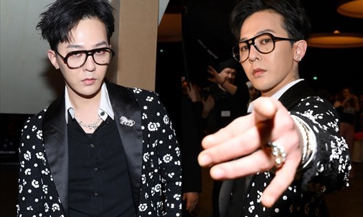 G-Dragon dự show thời trang cao cấp của Chanel. Ảnh: Twitter