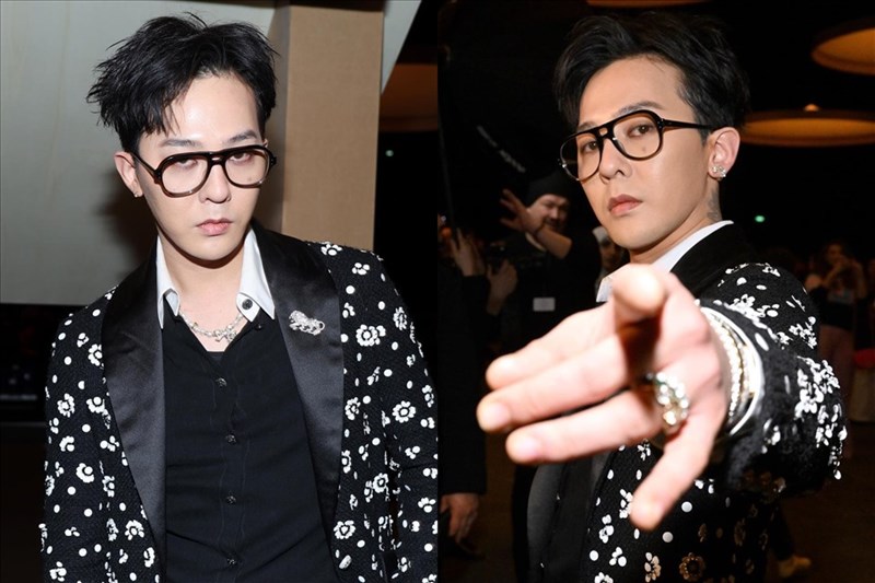 G-Dragon (Big Bang) đi giày tự thiết kế dự show Chanel
