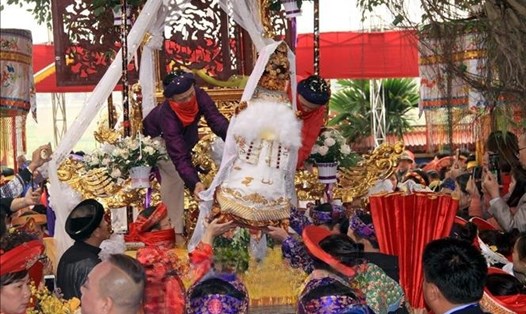 Các lễ hội đặc sắc đầu xuân năm mới tại Tuyên Quang. Ảnh: Quang Cường