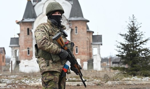 Nga tuyên bố kiểm soát hoàn toàn Soledar ở Donbass. Ảnh: Sputnik